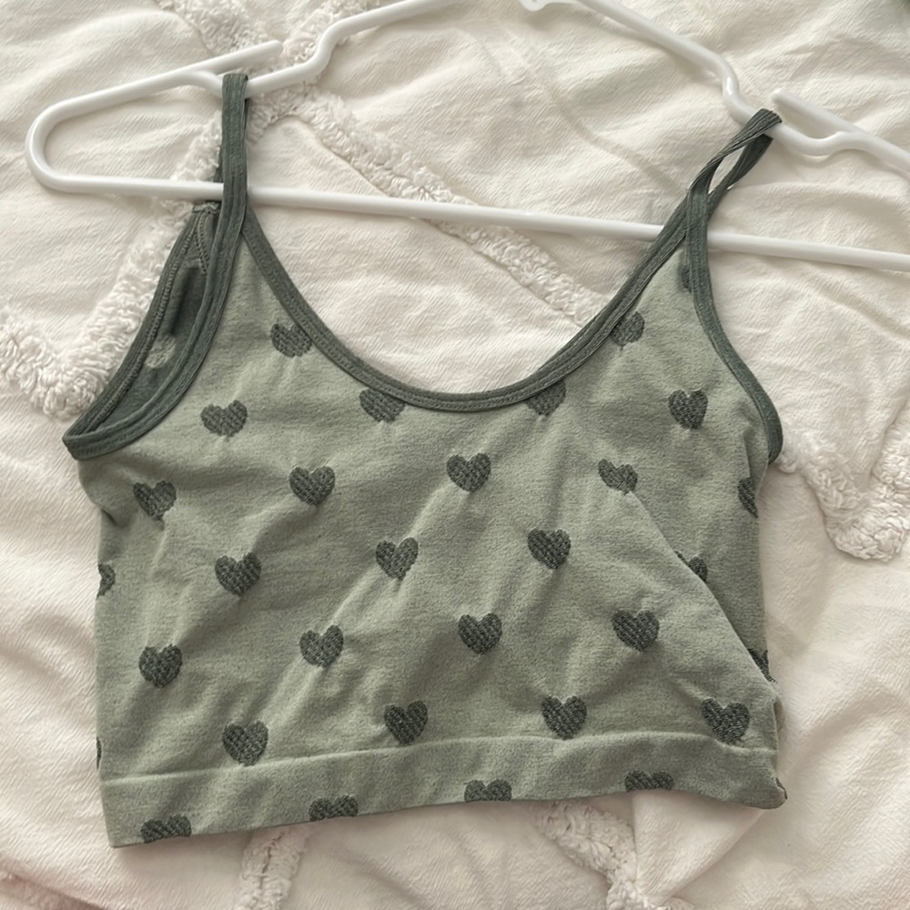 green urban outfitters top (xs)